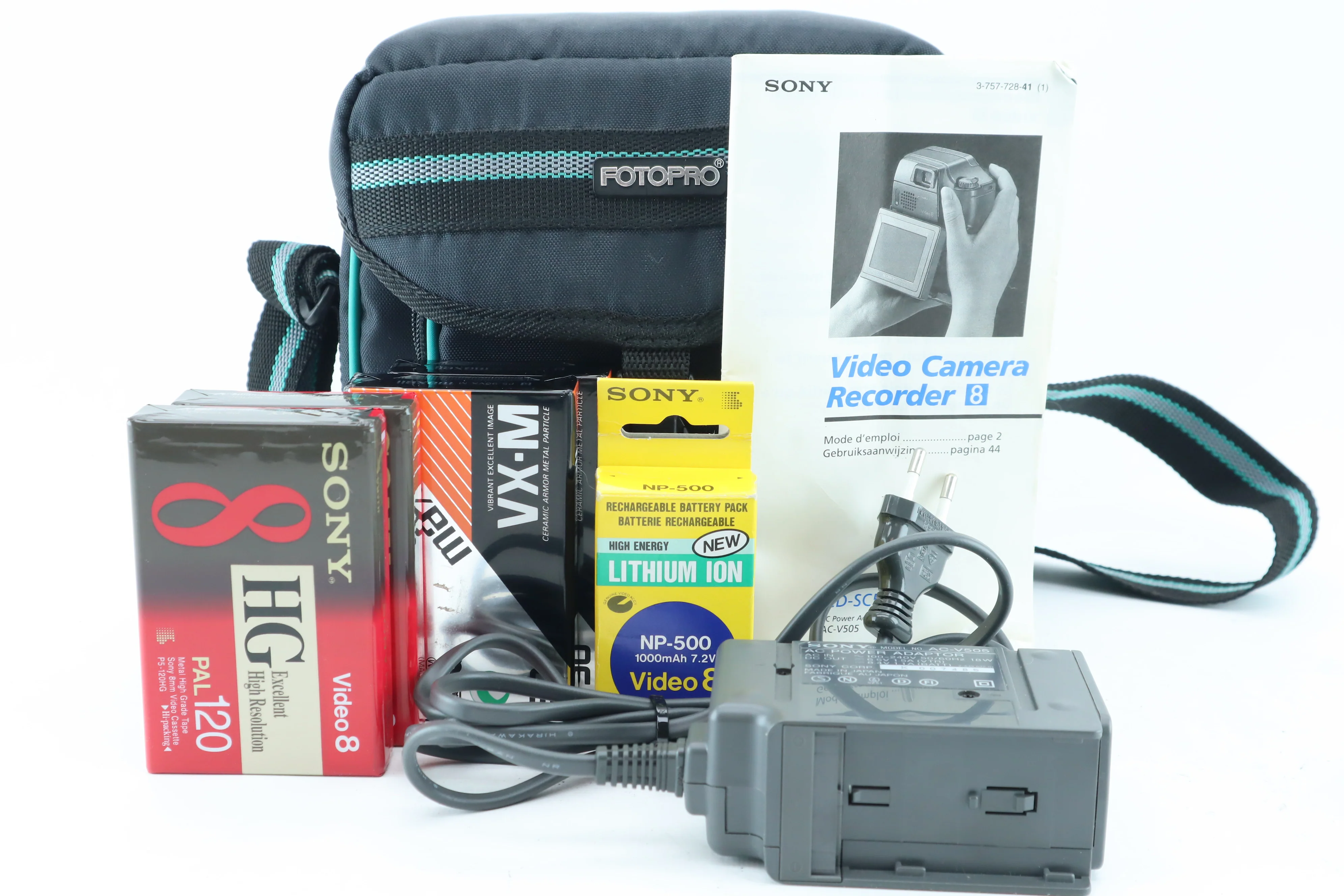 Sony handycam SC5 with 4mm 2,0 - 12mm 4,0 - Image 6