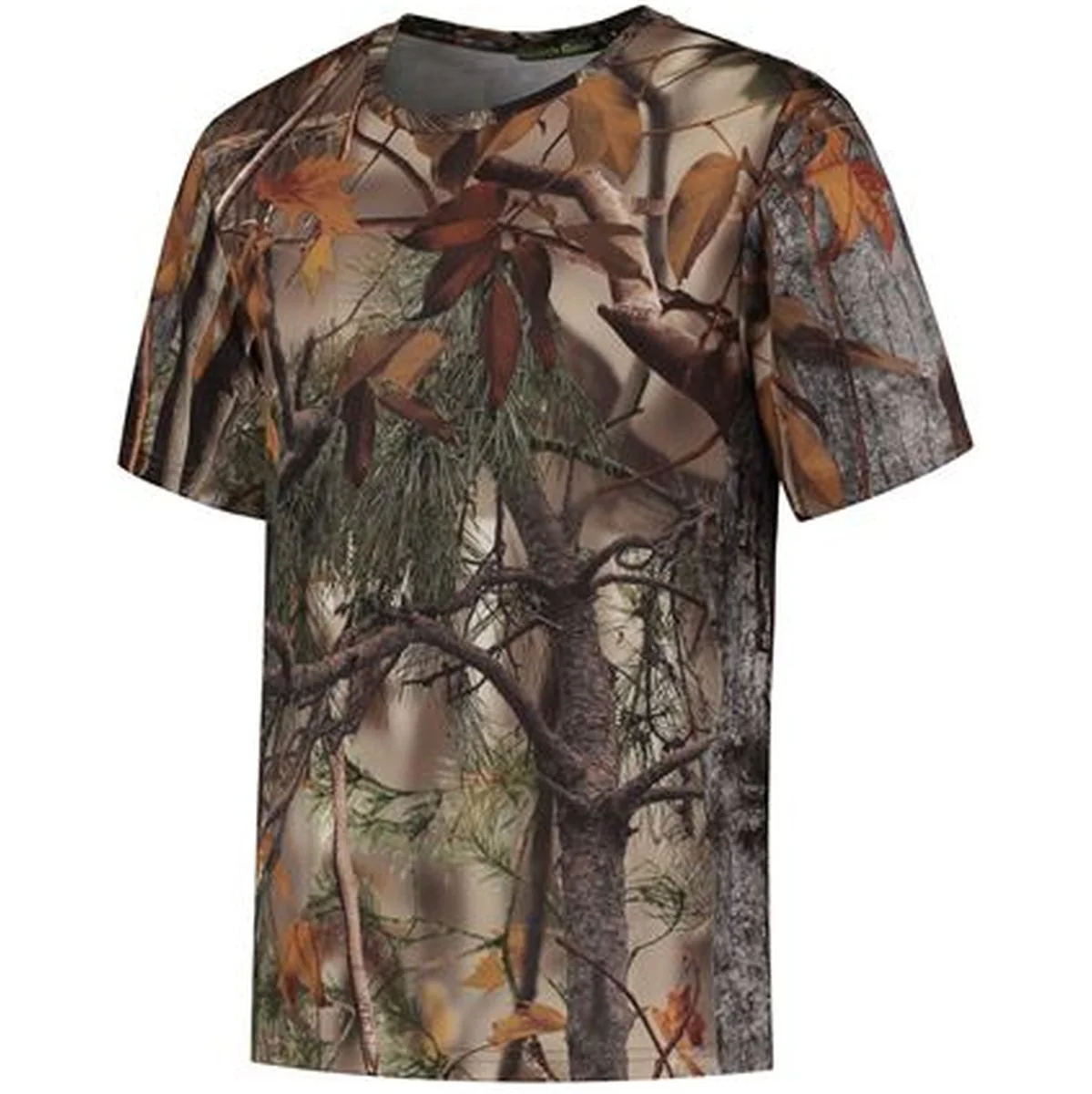 Stealth Gear T-Shirt Short Sleeve Camo Forest Print Size L - Image 3