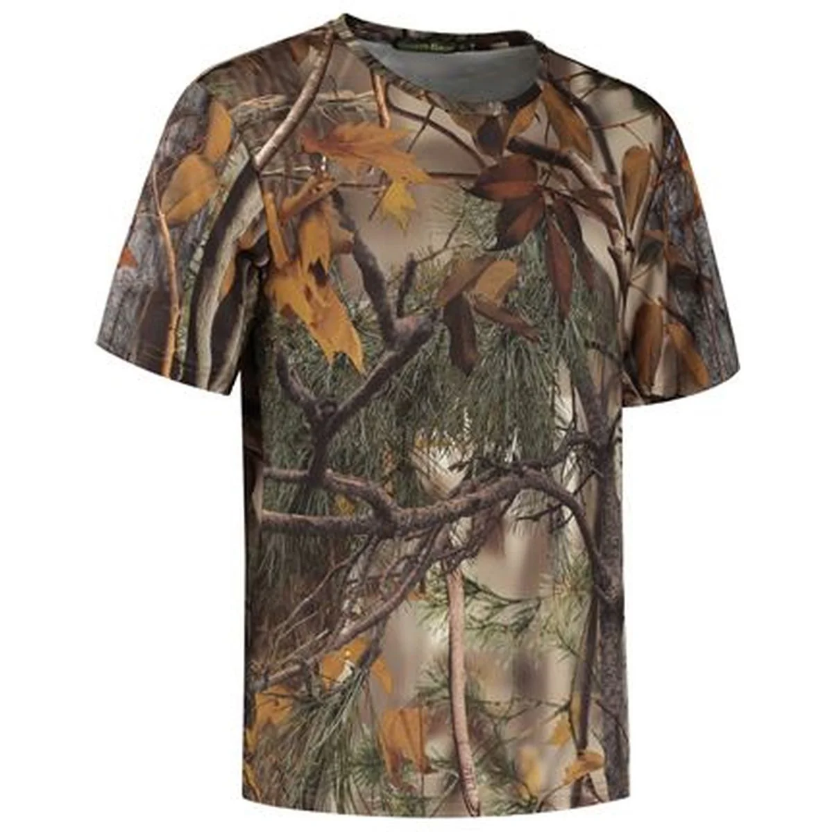 Stealth Gear T-Shirt Short Sleeve Camo Forest Print Size XXL - Image 2