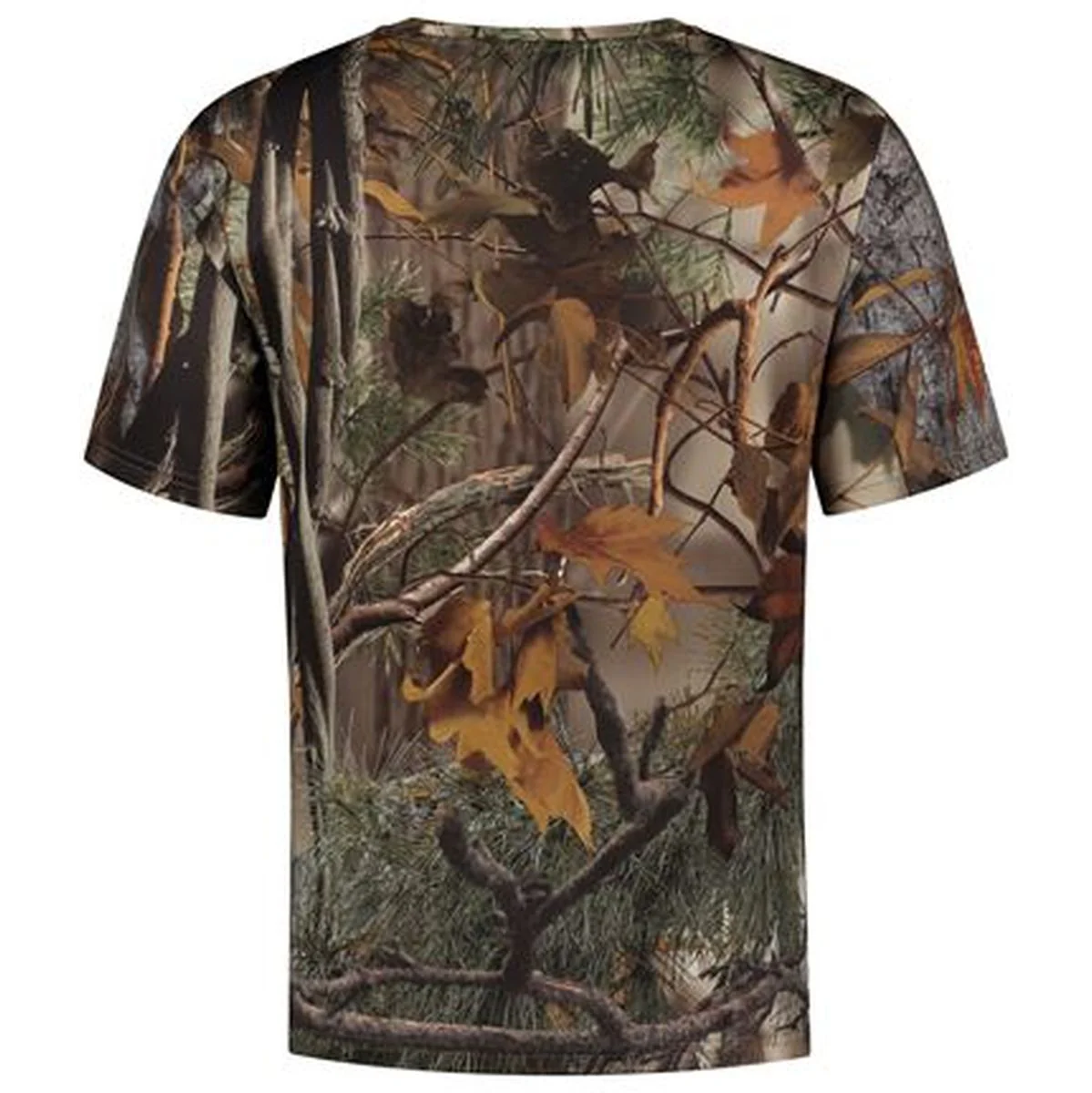 Stealth Gear T-Shirt Short Sleeve Camo Forest Print Size XXL - Image 4