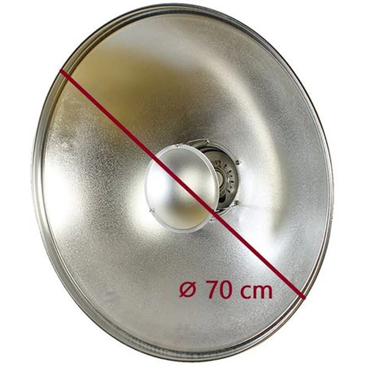 StudioKing Beauty Dish Silver SK-BD700 70cm w/ Honeycomb - Image 2