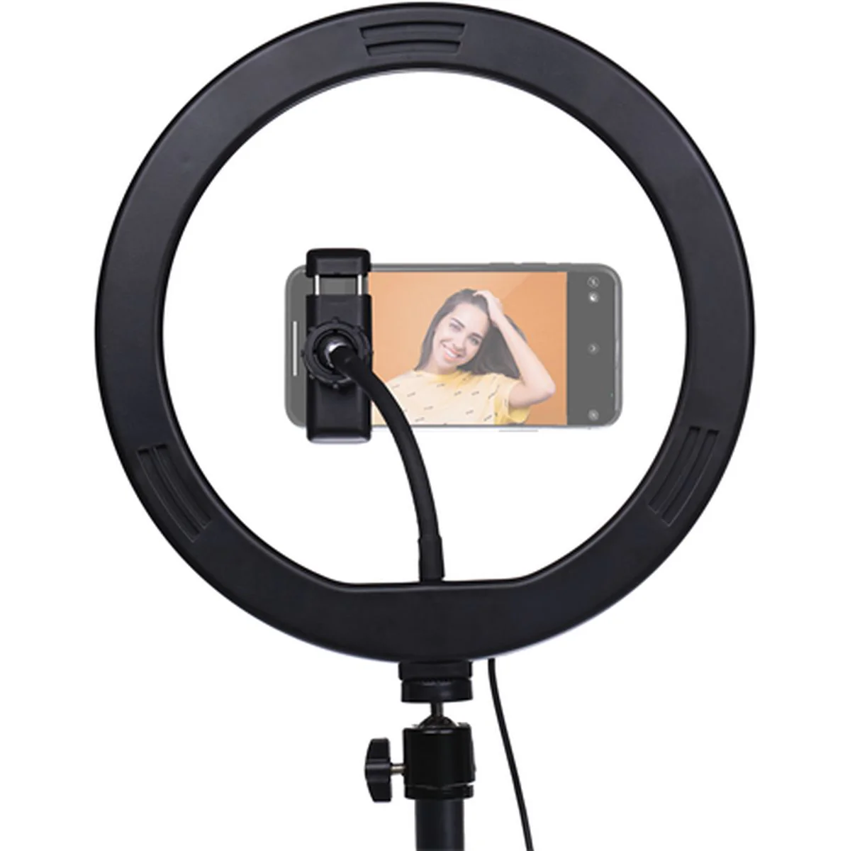 StudioKing LED Vlog Set SK-K190 w/ Ring Lamp And Mic Holder - Image 4