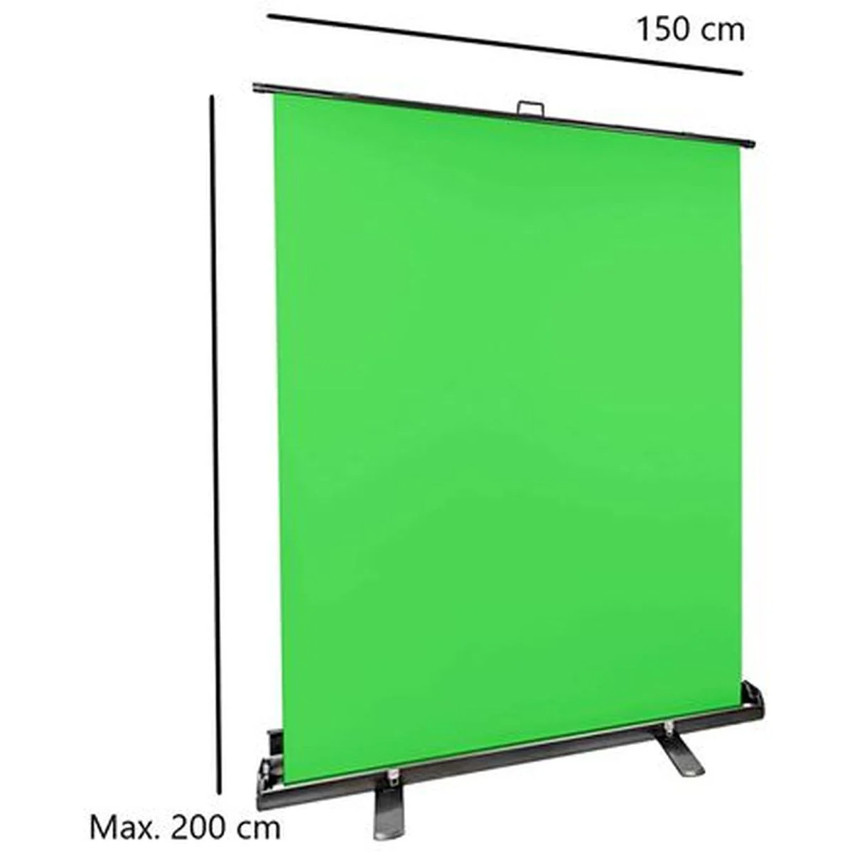 StudioKing Rollup Green Screen FB-150200FG 150x200cm Chroma - Image 3