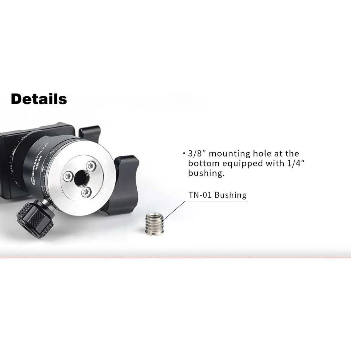 Sunwayfoto Ball Head XB-28II - Image 4