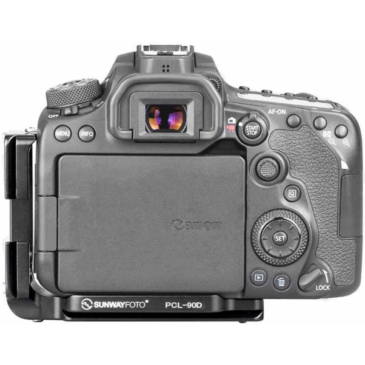 Sunwayfoto L-Plate For Canon 90D (PCL-90D) - Image 5