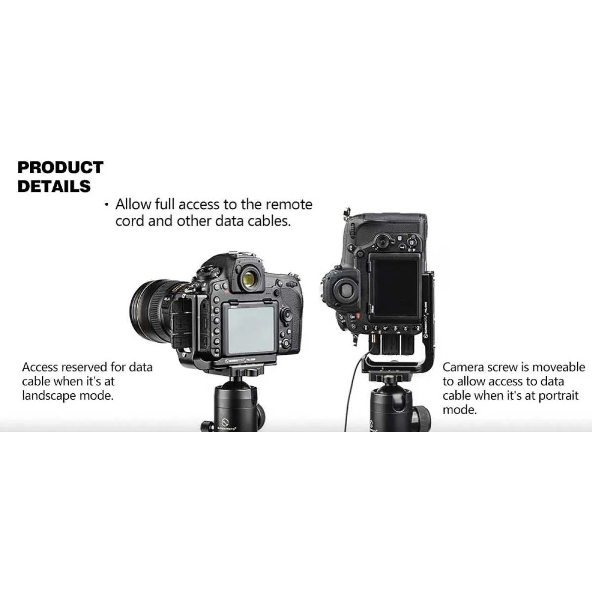 Sunwayfoto L-Plate For Nikon D850 (PNLD850) - Image 4