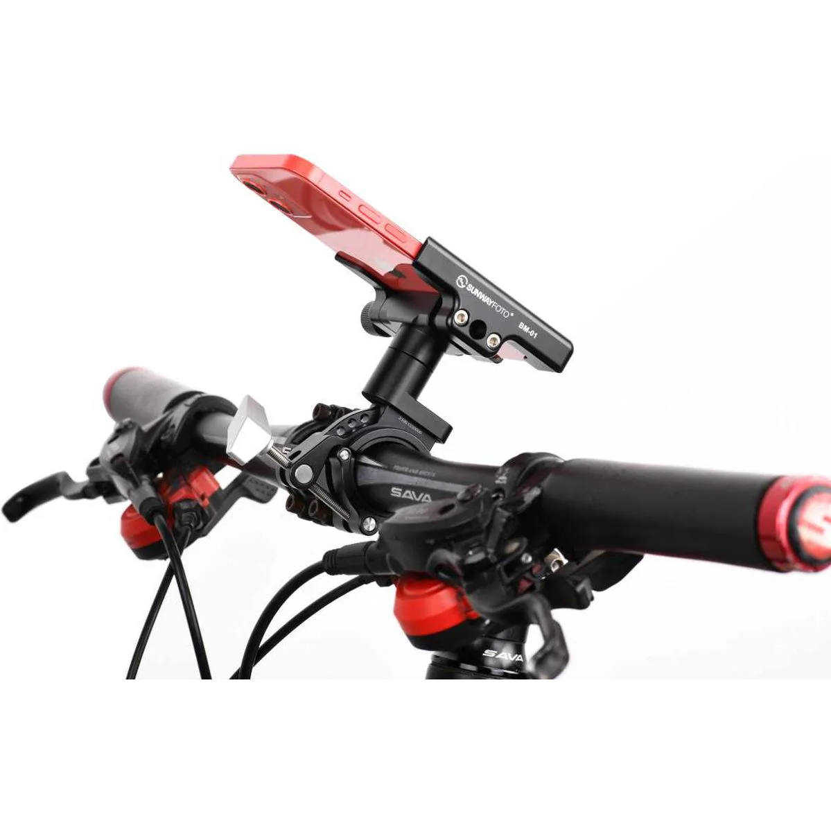 Sunwayfoto Mobile Phone Bike Mount Clamp Seat BM-01T - Image 4