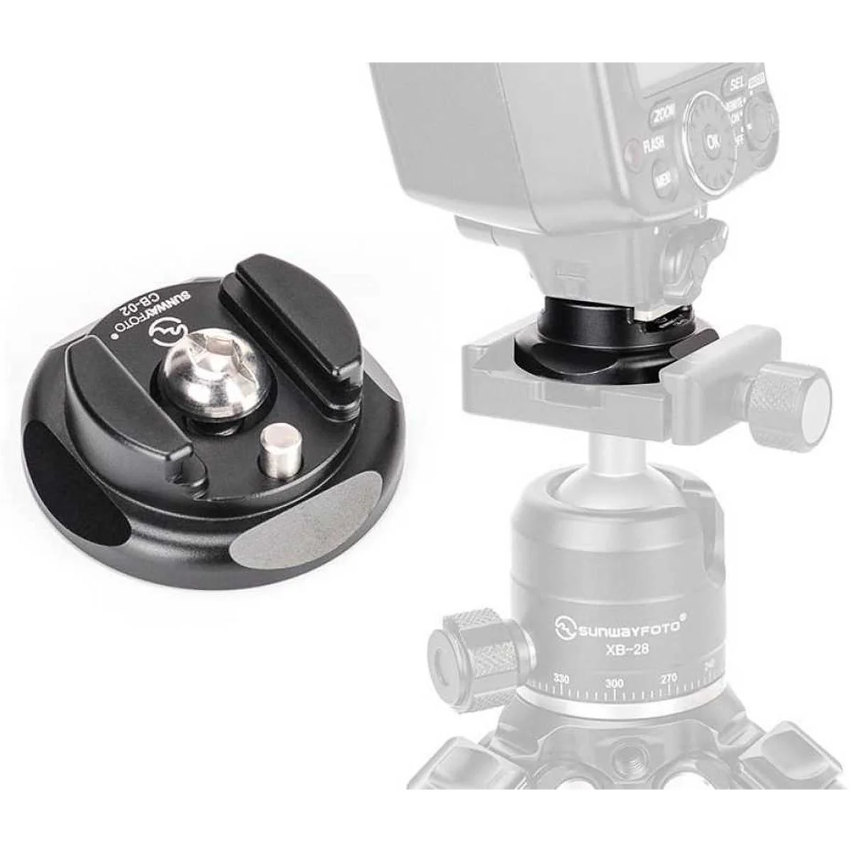 Sunwayfoto Quick Release Plate - Cold Shoe - CB-02 - Image 5
