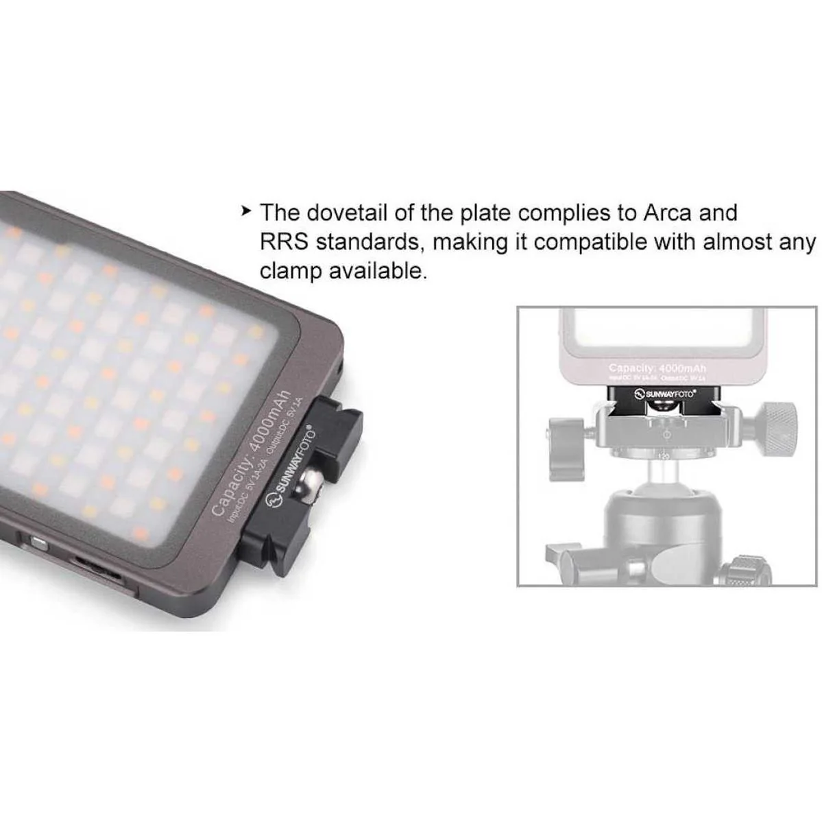 Sunwayfoto Quick Release Plate Mini DP-12 - Image 4