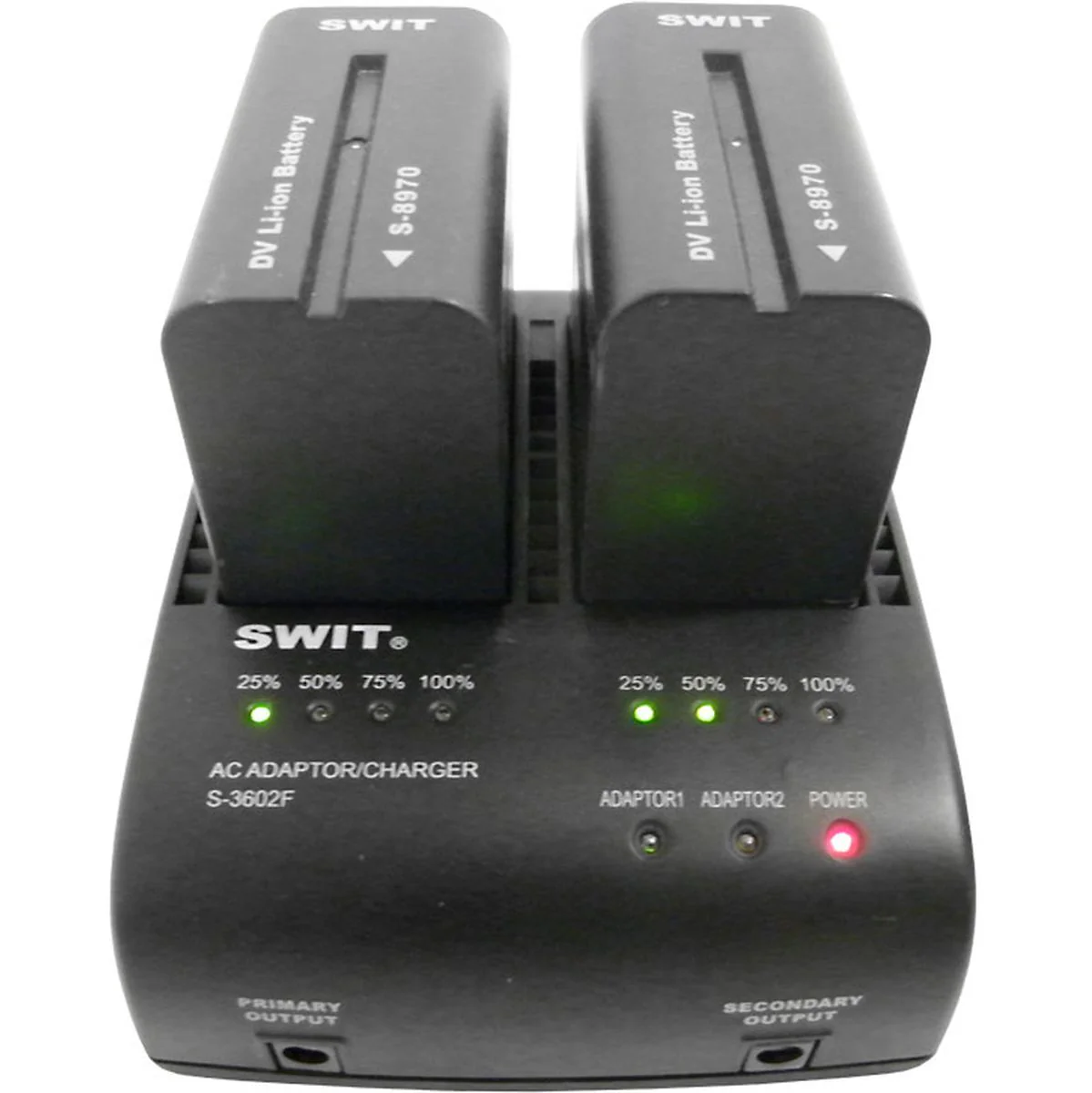SWIT S-3602F S-3602F| 2x2A DV Charger Compatible To Sony NP-F Series