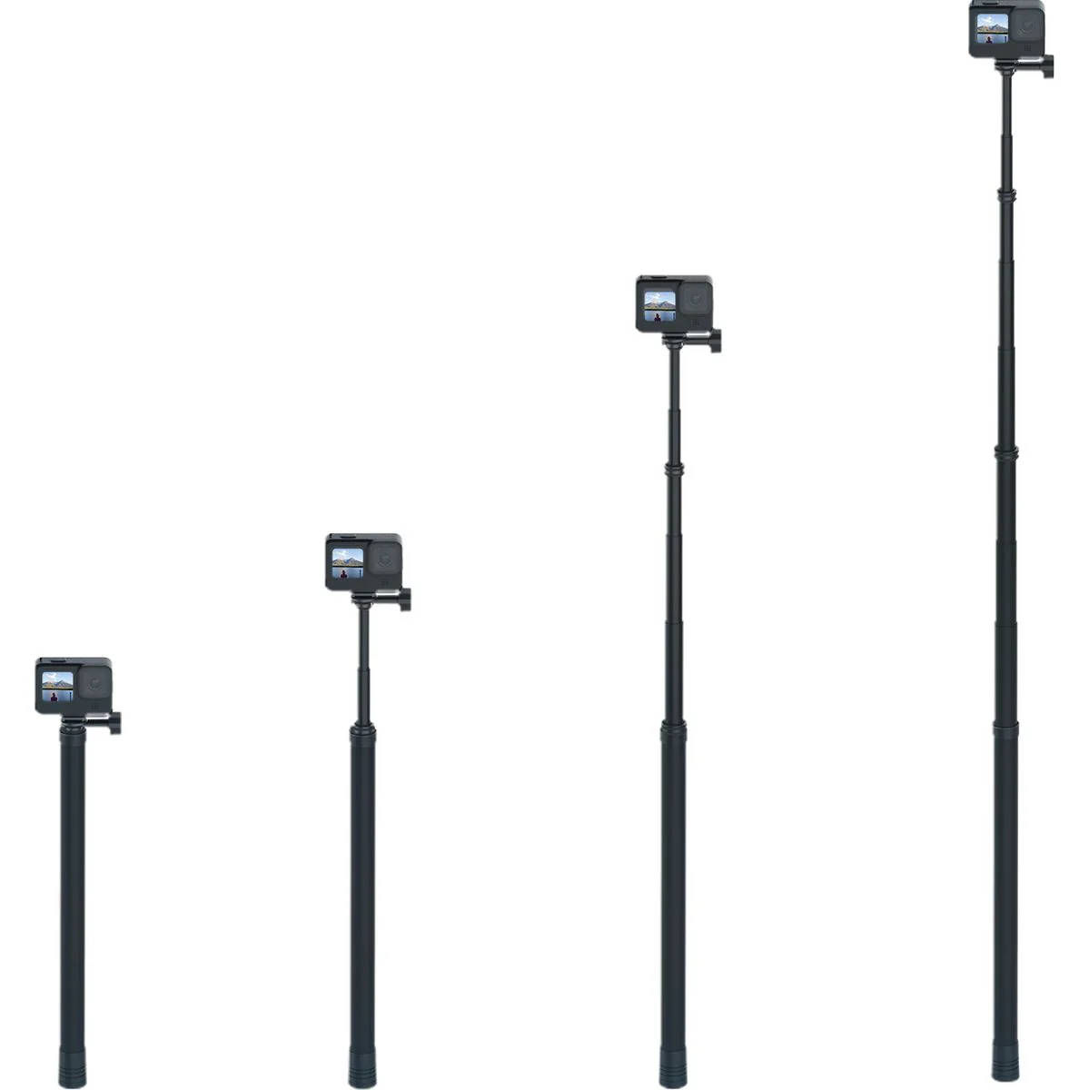 Telesin Selfie Stick Carbon 2.7 Meter Extra Compact