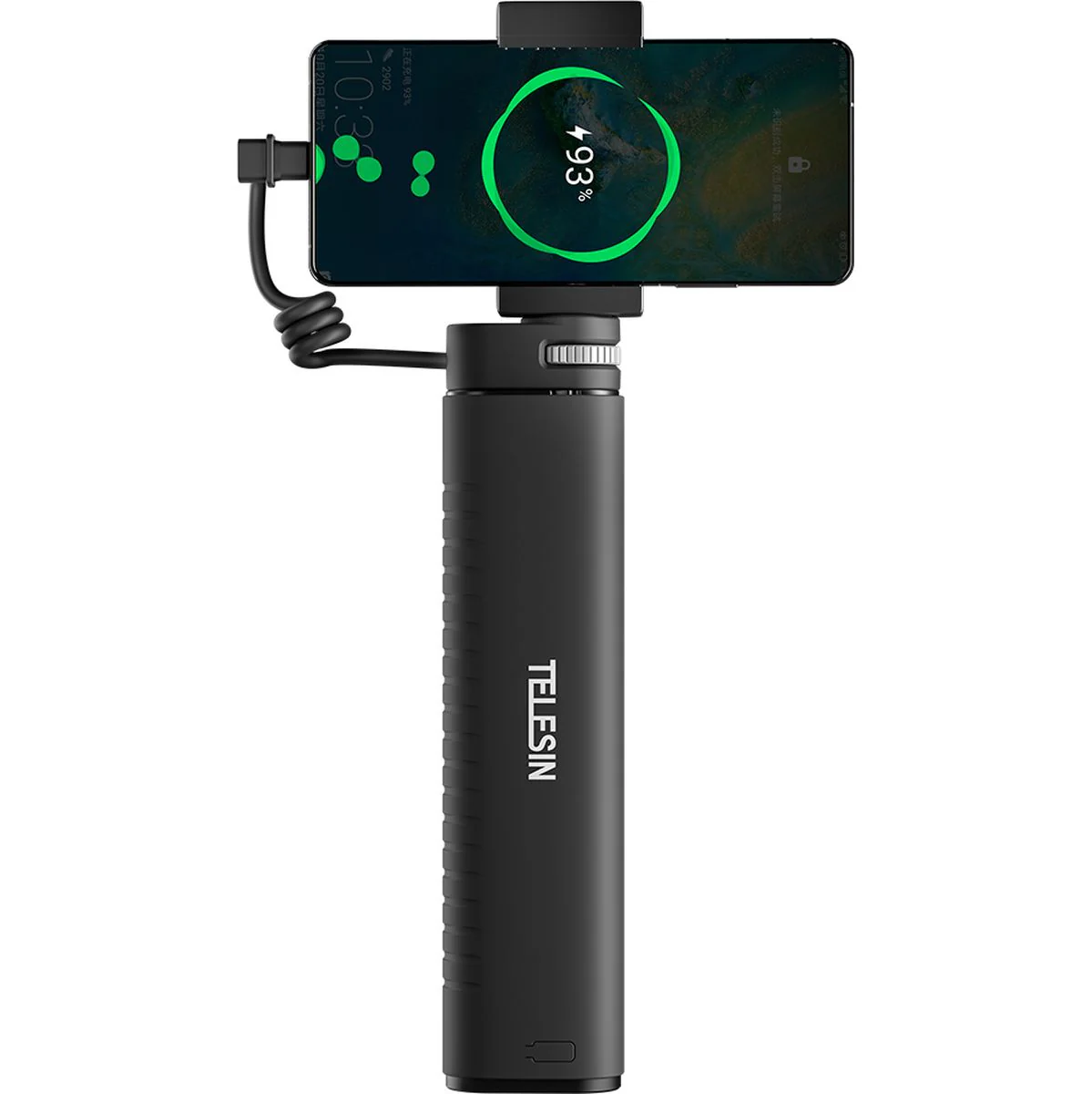 Telesin Selfiestick 90cm w/ 10000mAh PowerBank - Image 2