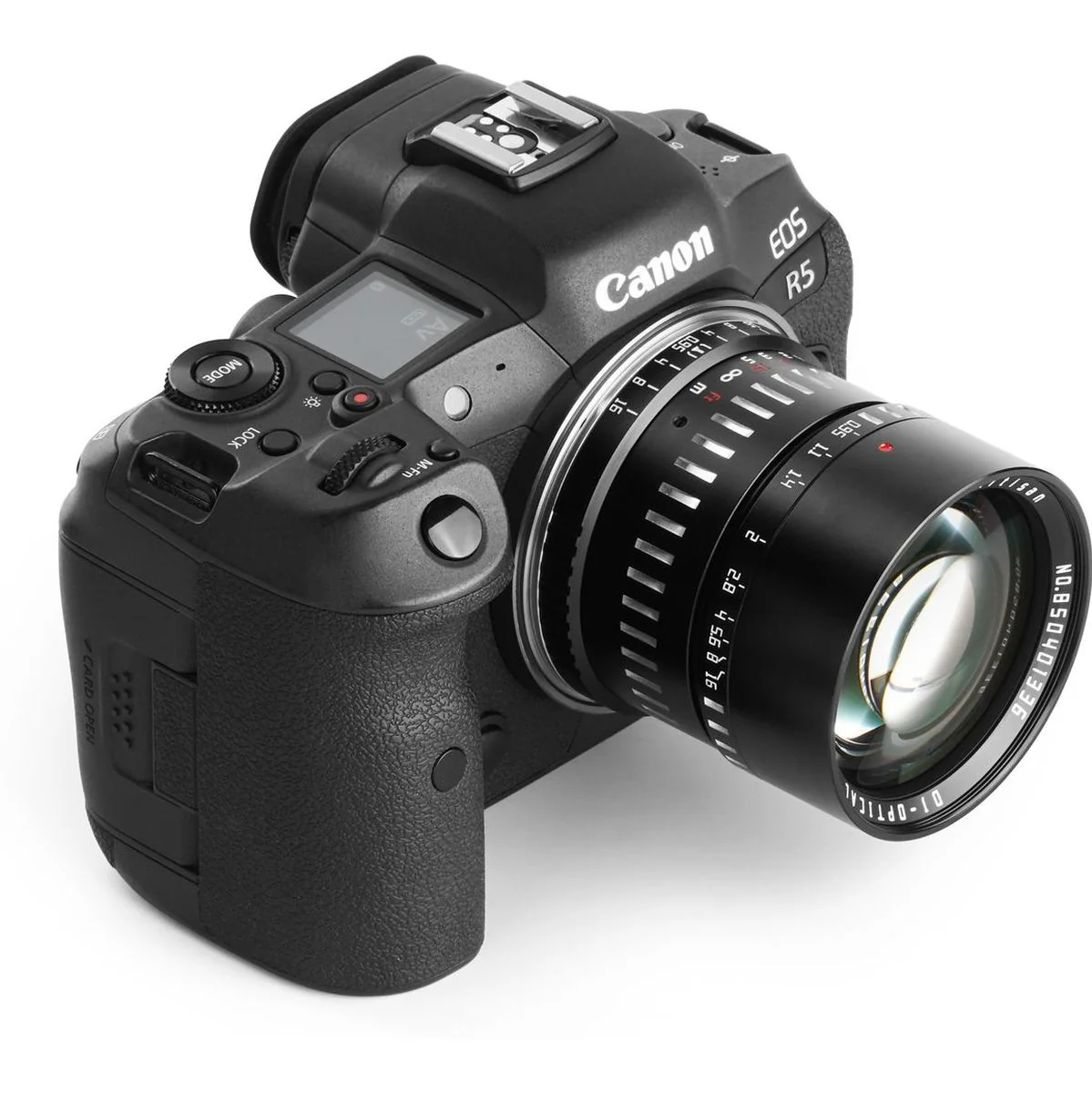 TTArtisan 50mm f/0.95 Canon R-Mount | APS-C Black/Silver - Image 2
