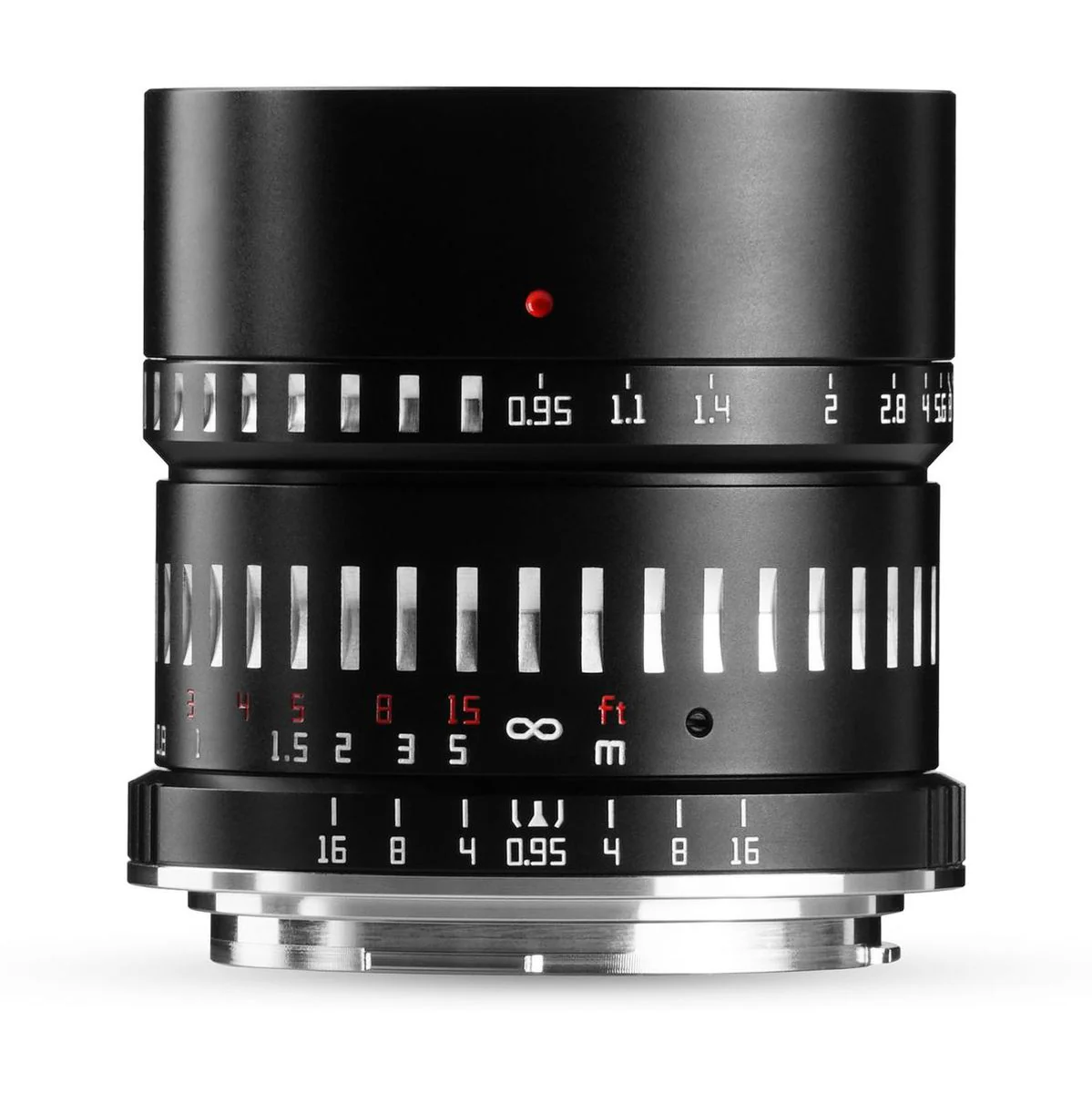 TTArtisan 50mm f/0.95 Fujifilm X-Mount | APS-C Black/Silver