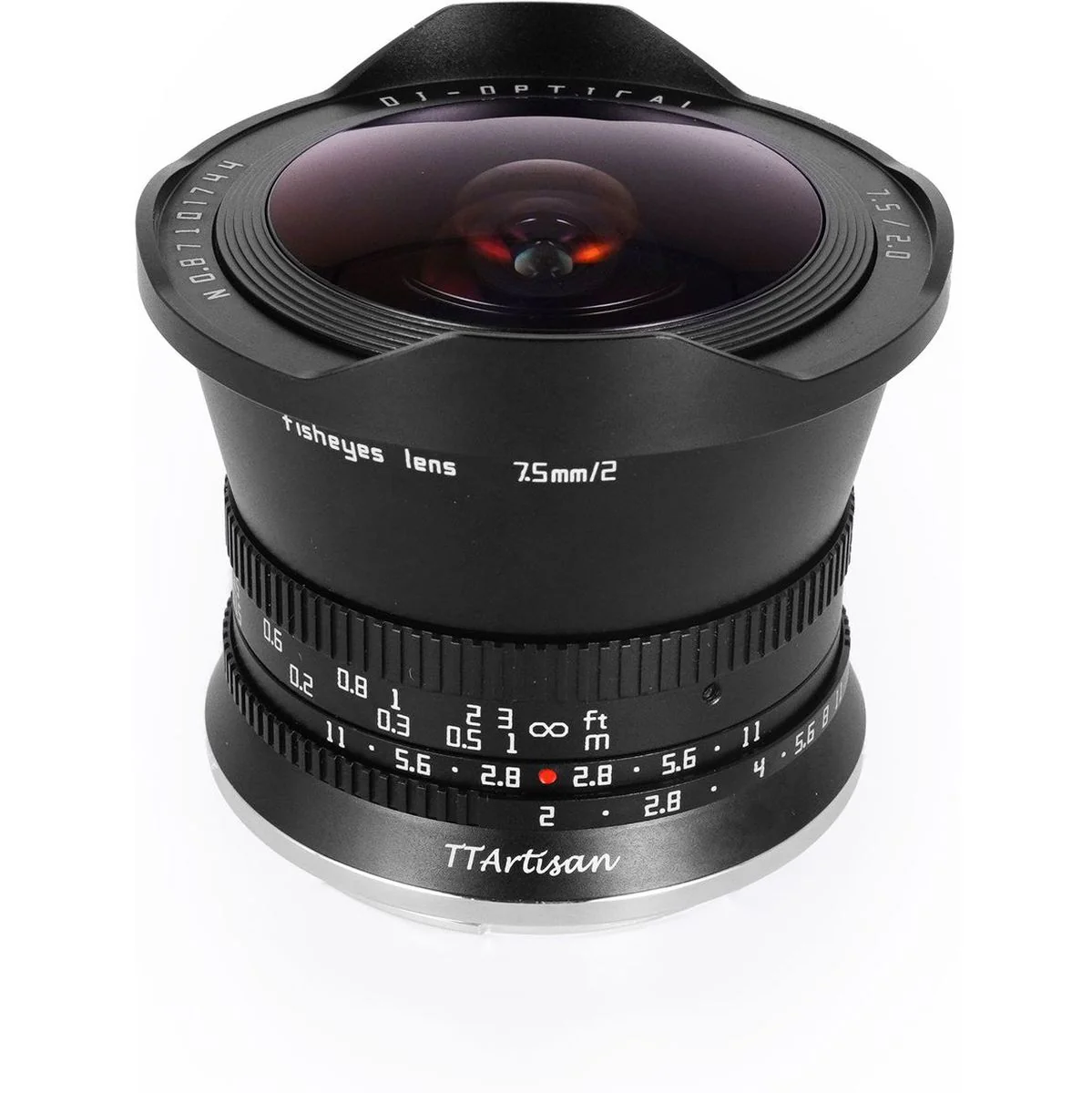 TTArtisan 7.5mm f/2.0 Nikon Z-Mount | APS-C Black - Image 2