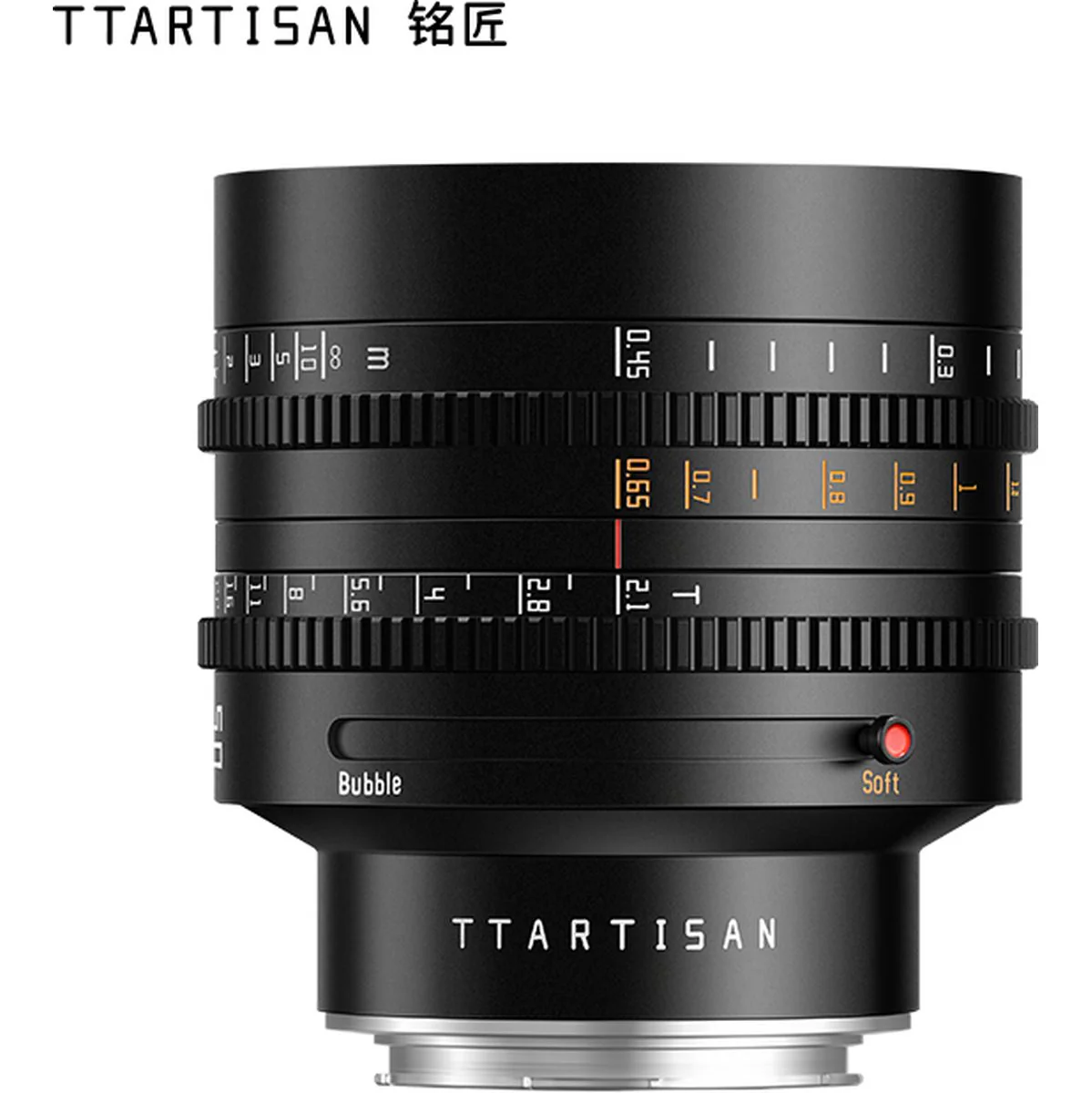 TTArtisan 85mm T2.1 Sony E-Mount FullFrame - Black