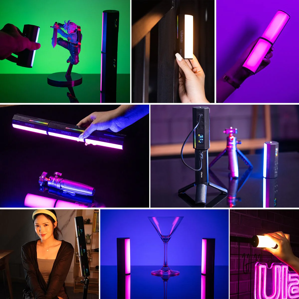 Ulanzi i-Light RGB Pocket Tube Light - Image 2