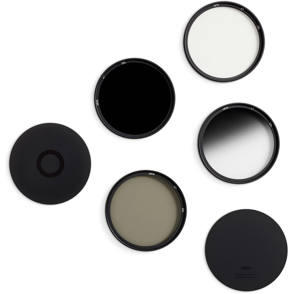 Urth 67mm UV Circular Polariz (CPL) ND64 Soft Grad ND8 Lens - Image 3