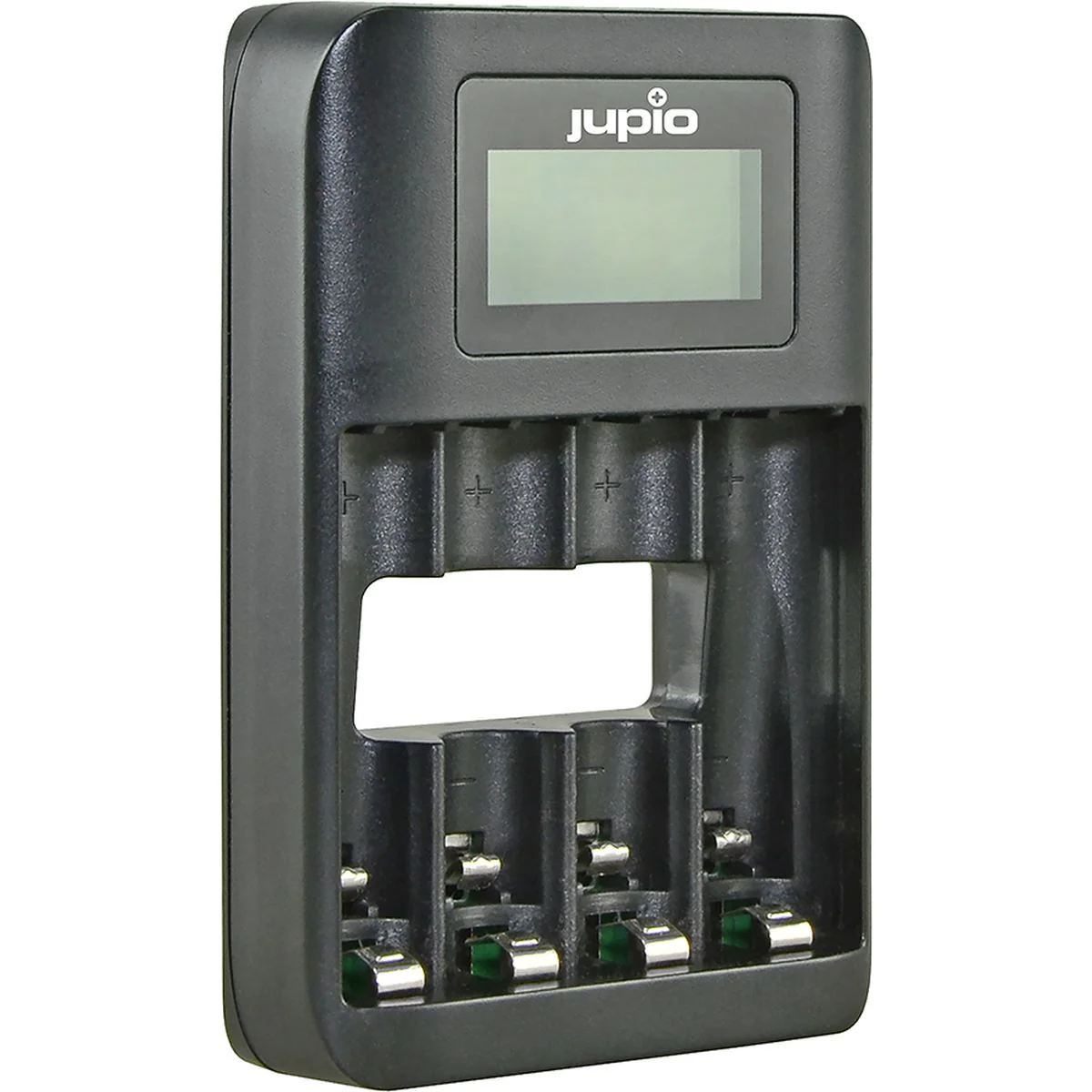 Jupio USB 4-SLOTS Battery Fast Charger LCD - Image 2
