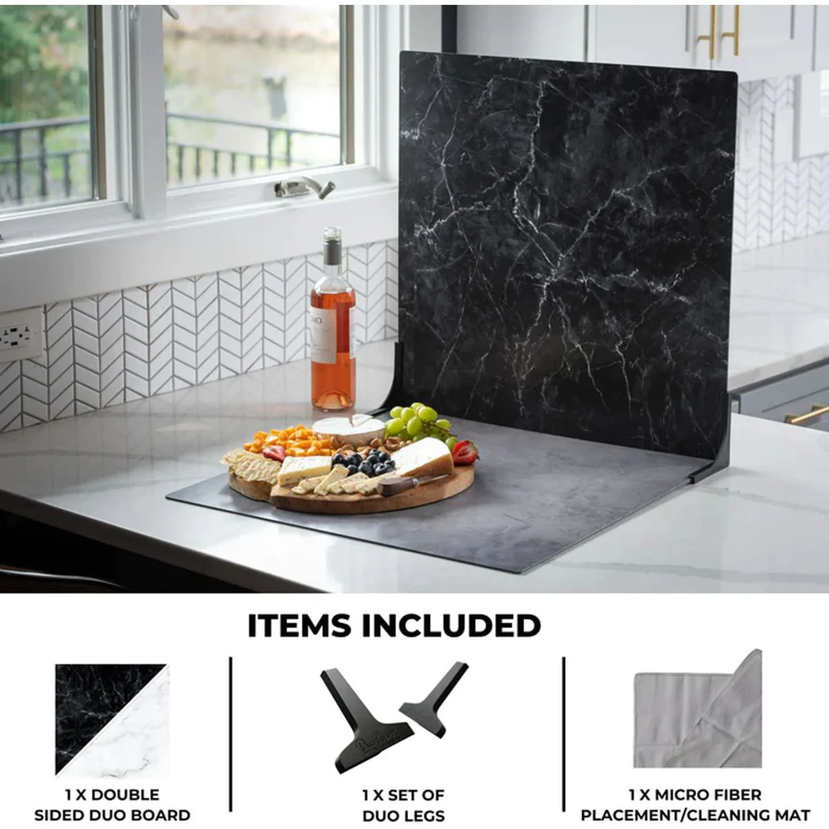 V-Flat World Onyx Marble/Alpine Marble - Image 2