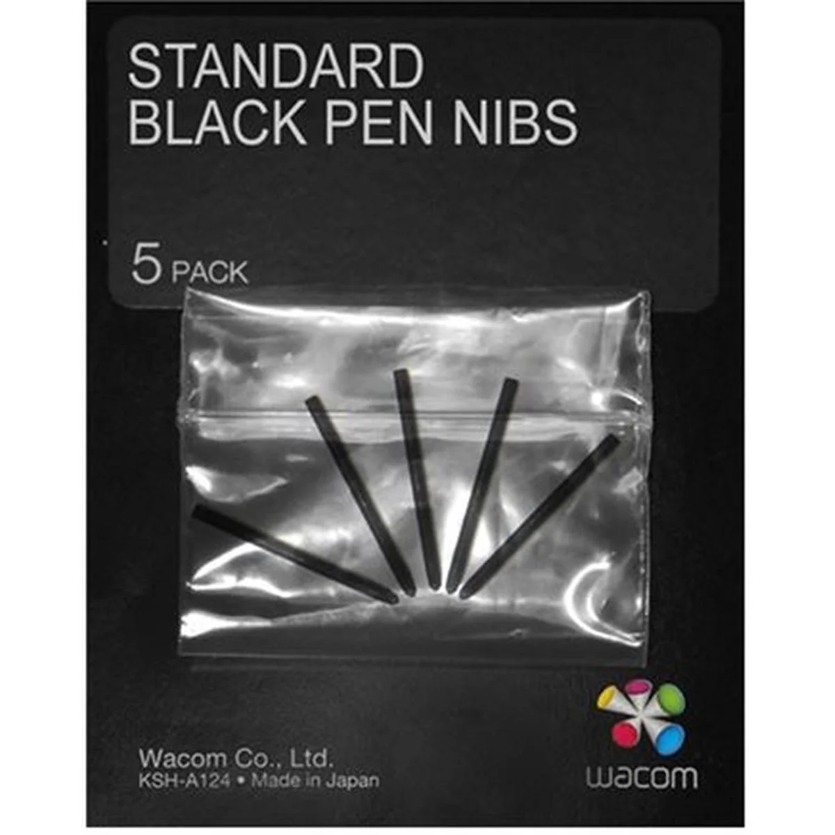 Wacom Pen Nibs Black 5 Pack For I4 ACK-20001