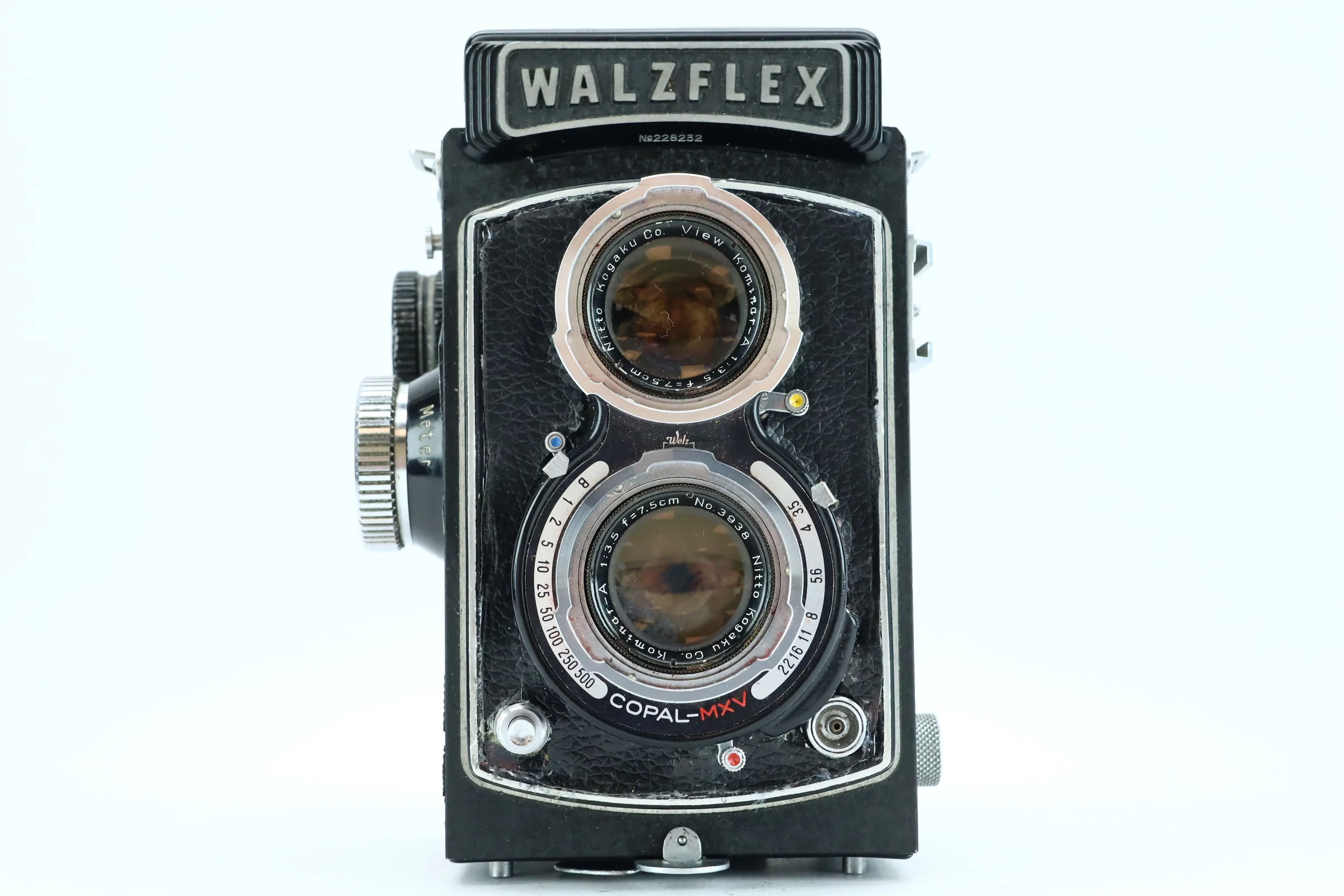 Walzflex TLR + Kominar 75mm f/3.5 (Copal-MXV Shutter) - Image 2