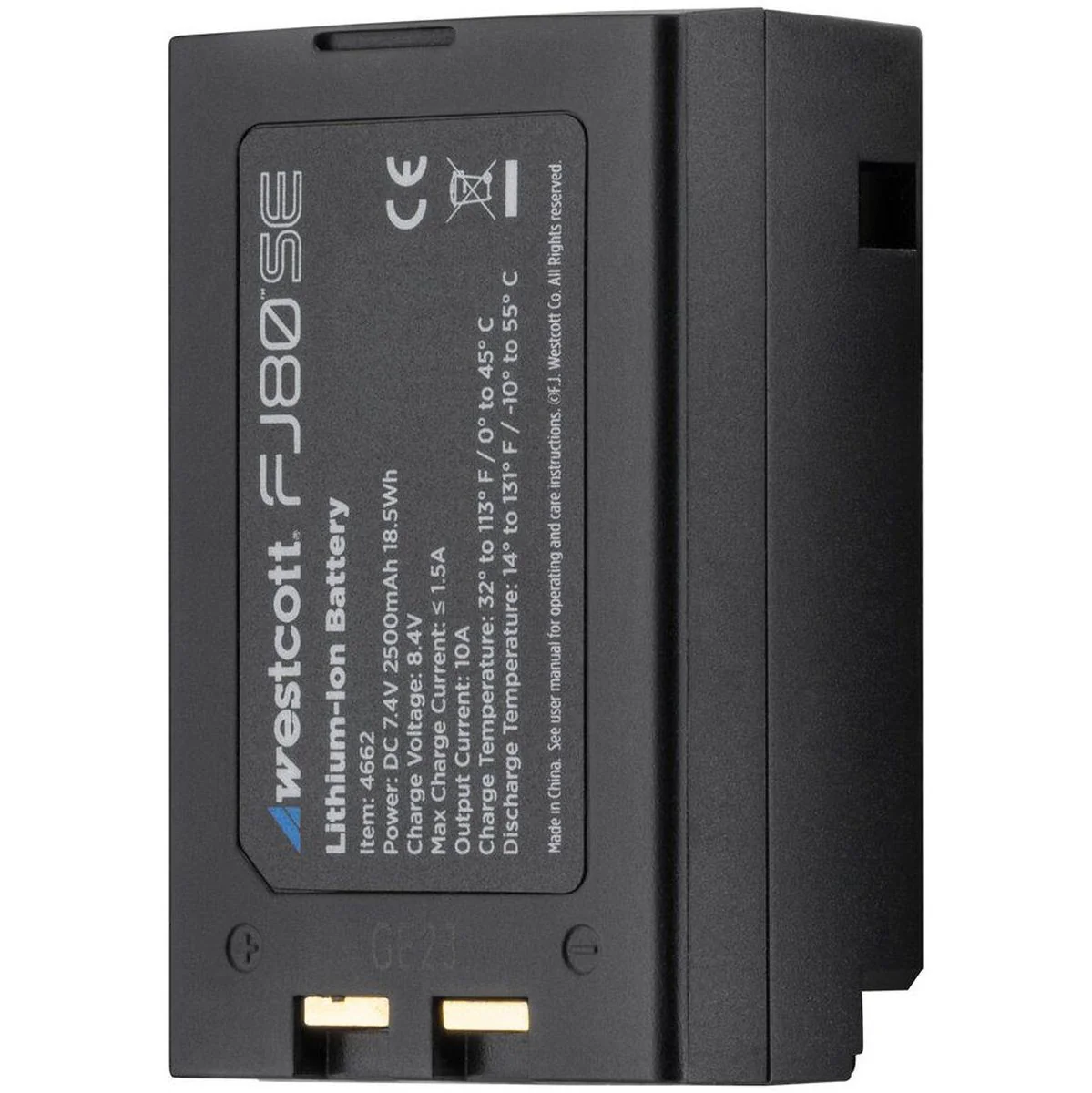 Westcott FJ80-SE Lithium-ION Battery - Image 2