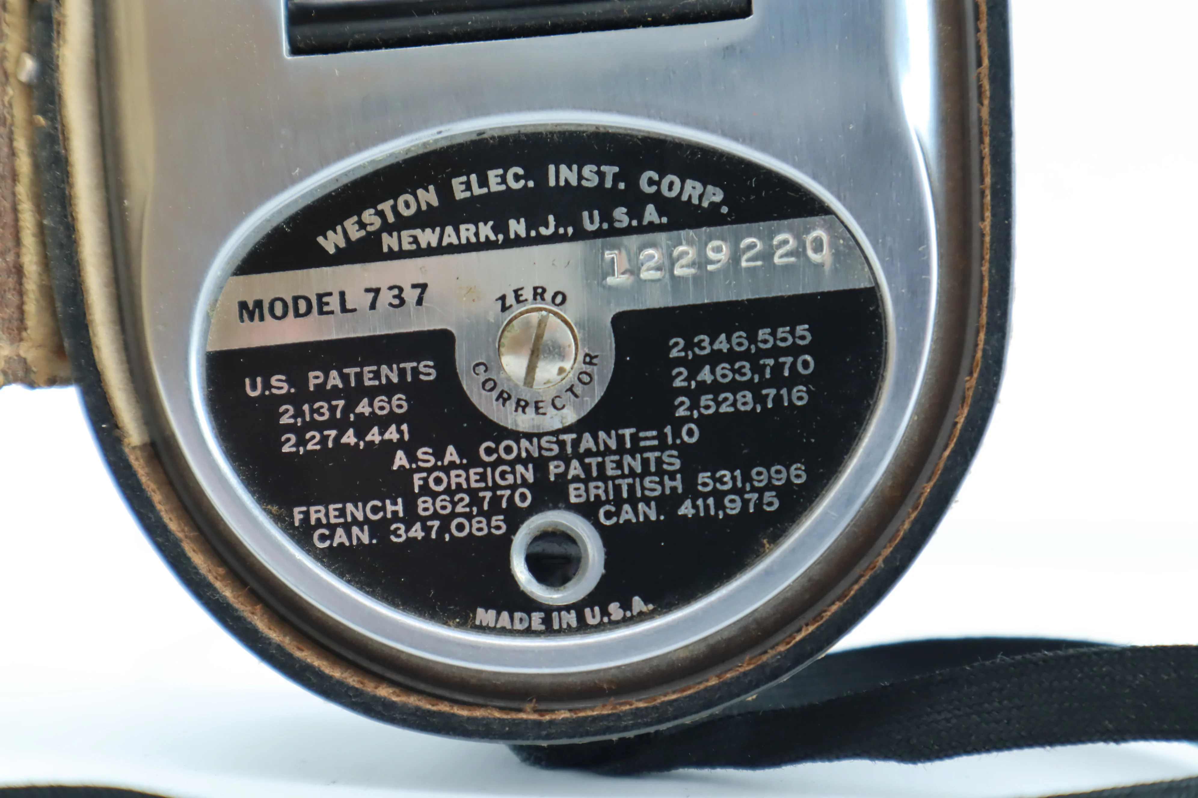 Weston Master III – Classic Analog Light Meter for Manual Film Cameras - Image 4