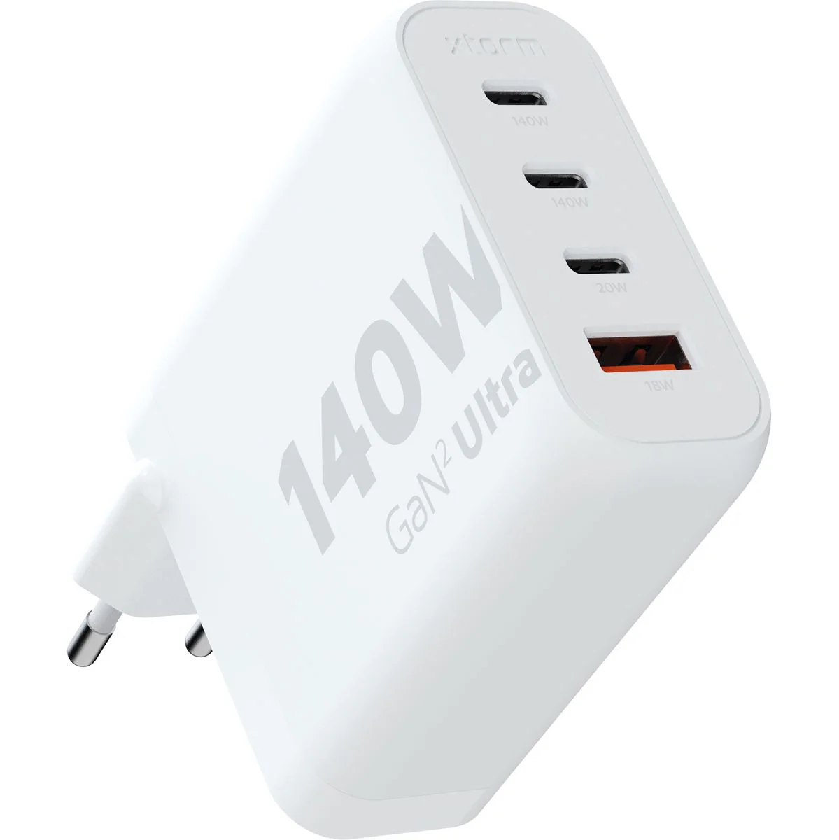 Xtorm 140W GAN2 Ultra Wall Charger White