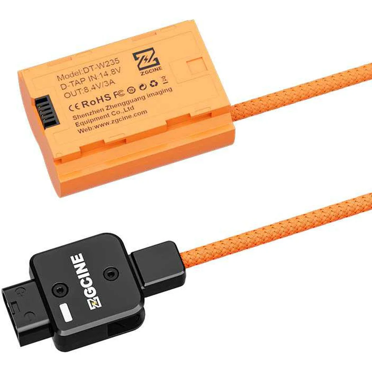 ZGCINE D-Tap To NP-W235 Dummy Battery Cable (DT-W235) - Image 3